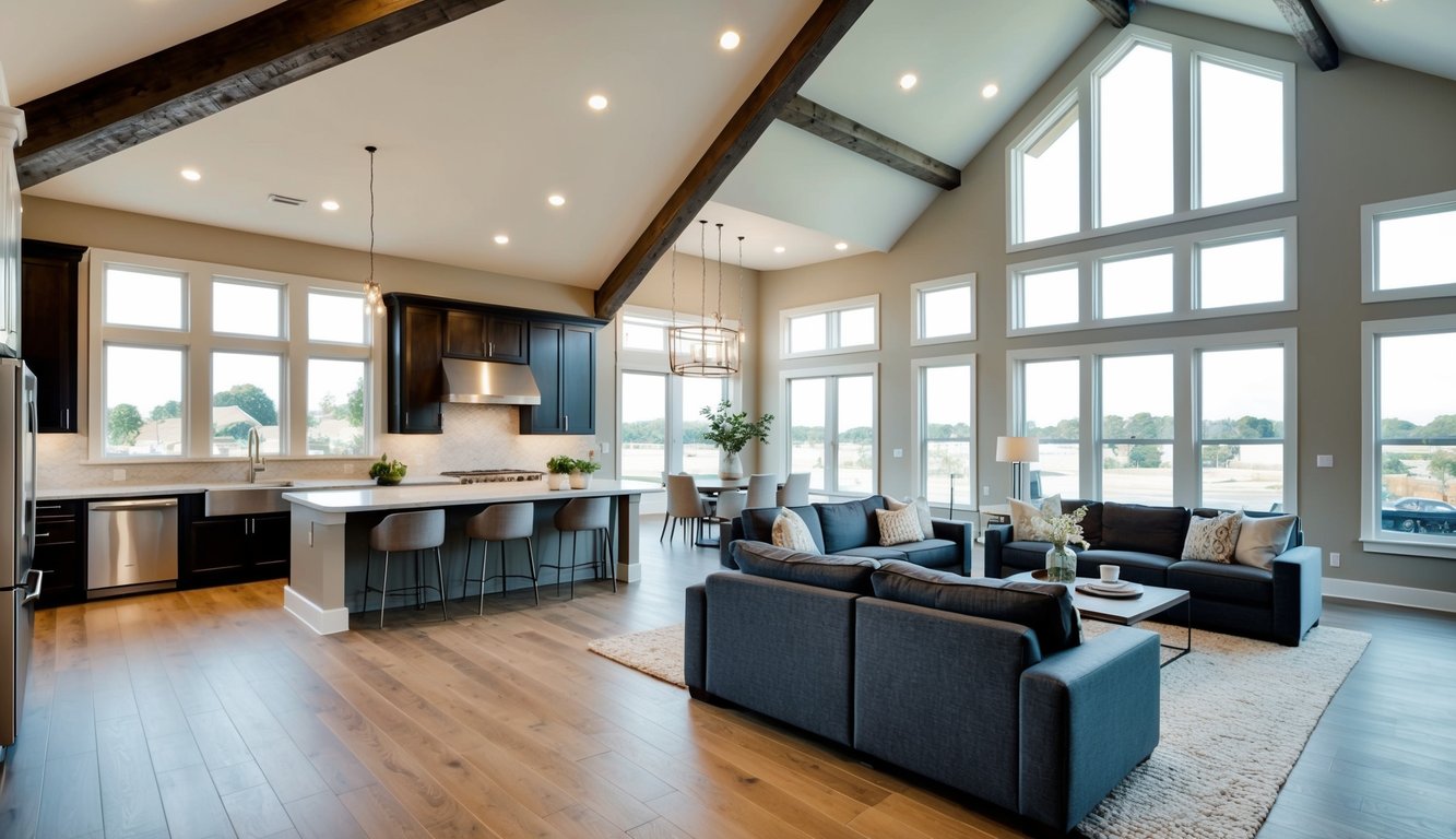 Single Story Barndominium Interior: Designing a Functional and Stylish Space