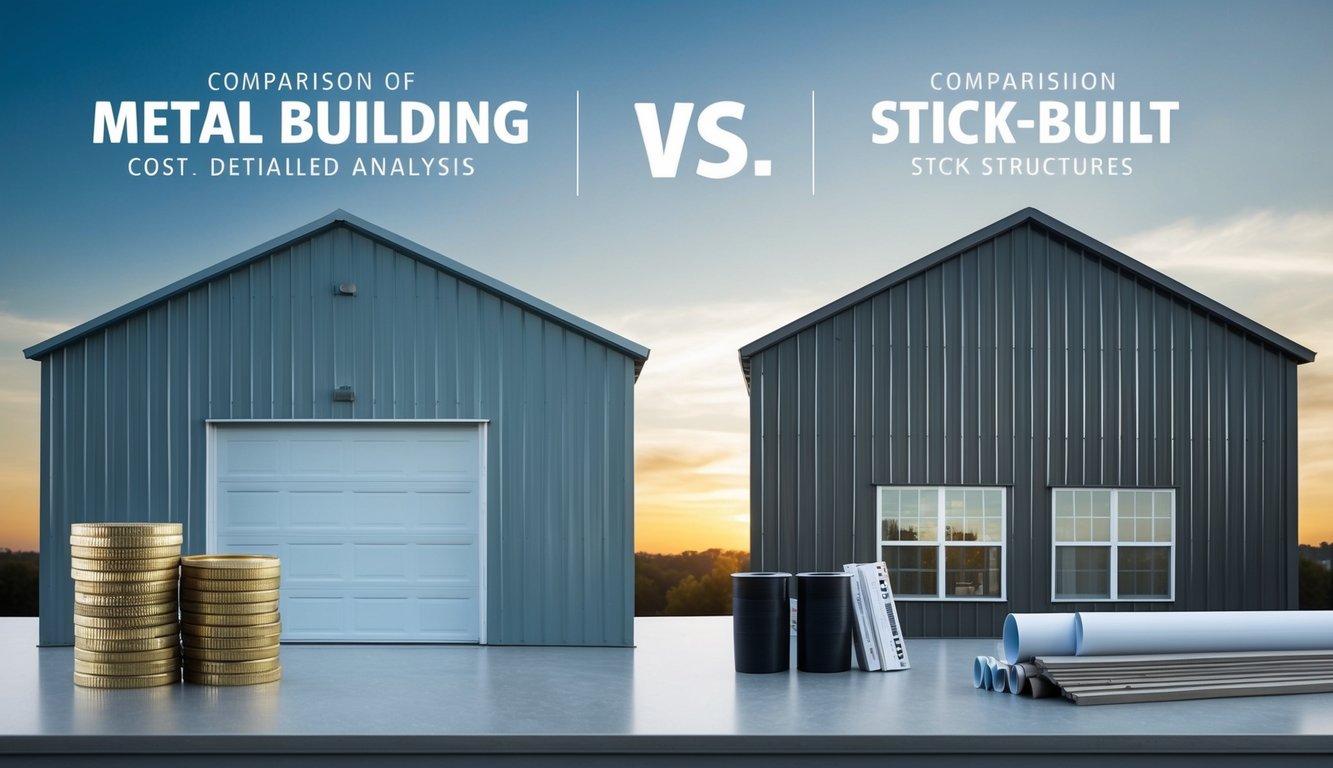Cost of Metal Buildings vs Stick Building: A Comprehensive Comparison