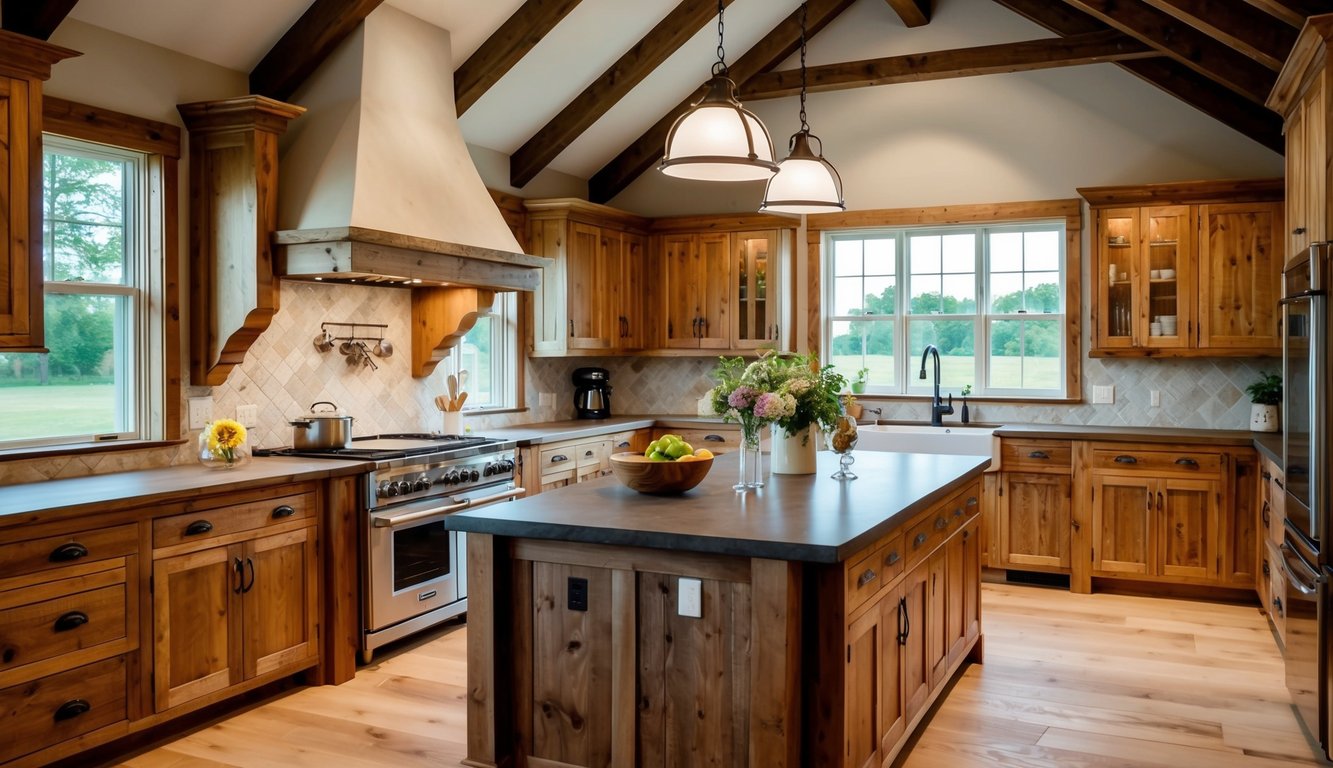 Farmhouse Barndominium Kitchens: Designing Functional and Stylish Spaces